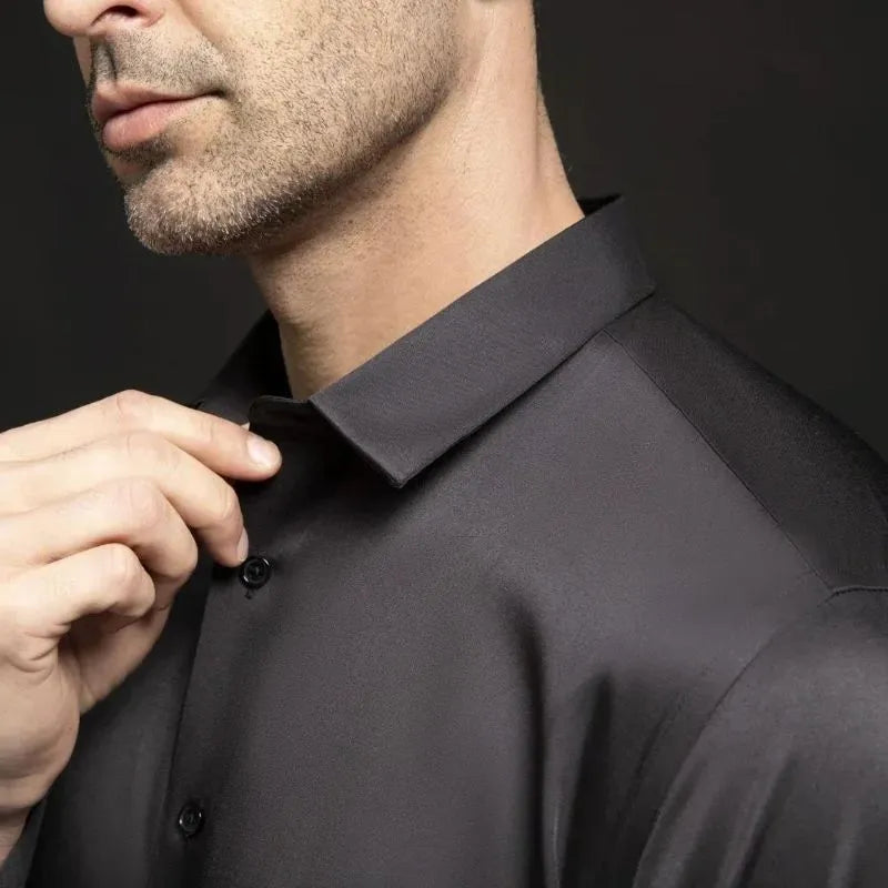 Camisa Social Masculina Anti Amassado, Anti Odor e Ultra Confortável | Tecnologia FlexPro®