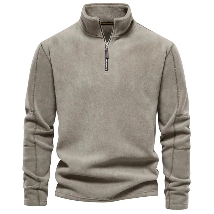 Casaco Masculino de Lã com Meio Zíper | Mont Blanc