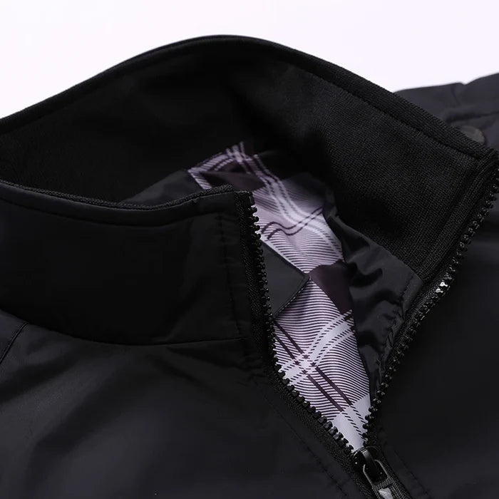 Jaqueta Masculina com Zíper e Estilo Moderno | Napoli