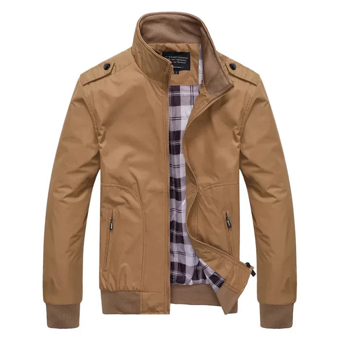 Jaqueta Masculina com Zíper e Estilo Moderno | Napoli