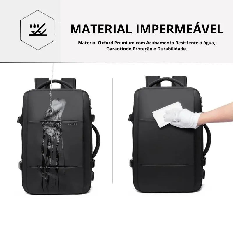 Mochila Masculina Impermeável para Notebook | AstralExpand®️