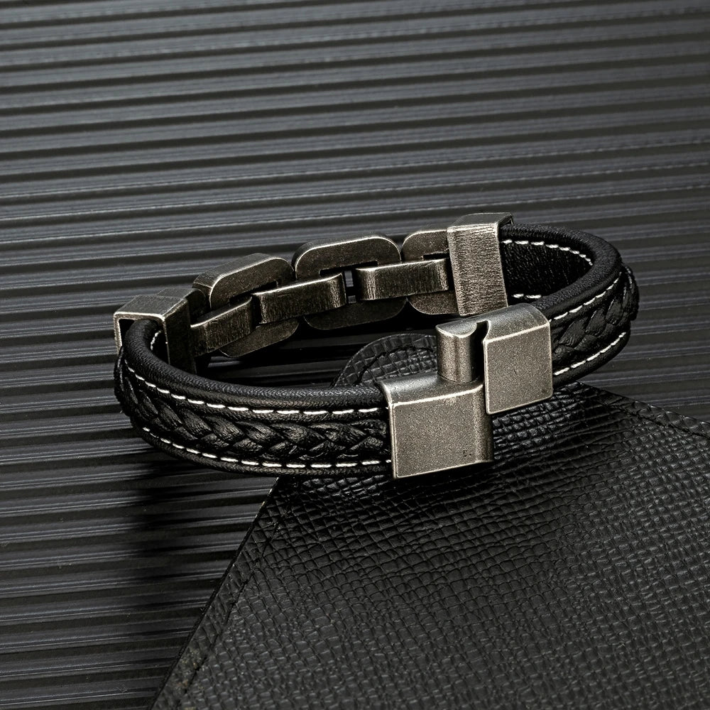 Pulseira Masculina de Couro | CATENA