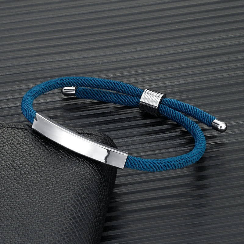 Pulseira Masculina de Corda | CLEMENCCI