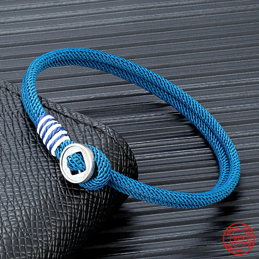 Pulseira Masculina de Corda Dupla | TREVISO