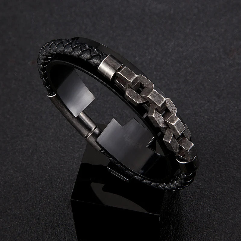 Pulseira Masculina de Couro | VINCOLO