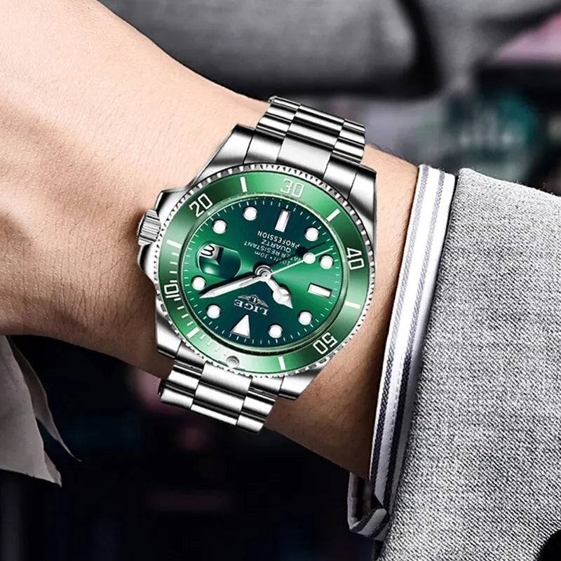 Relógio Masculino Aço Inoxidável | Submariner - Sainte 